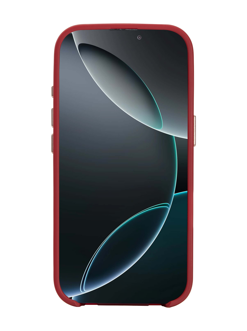 CHERRIES Free Hand Lanyard Case – Cherry Red