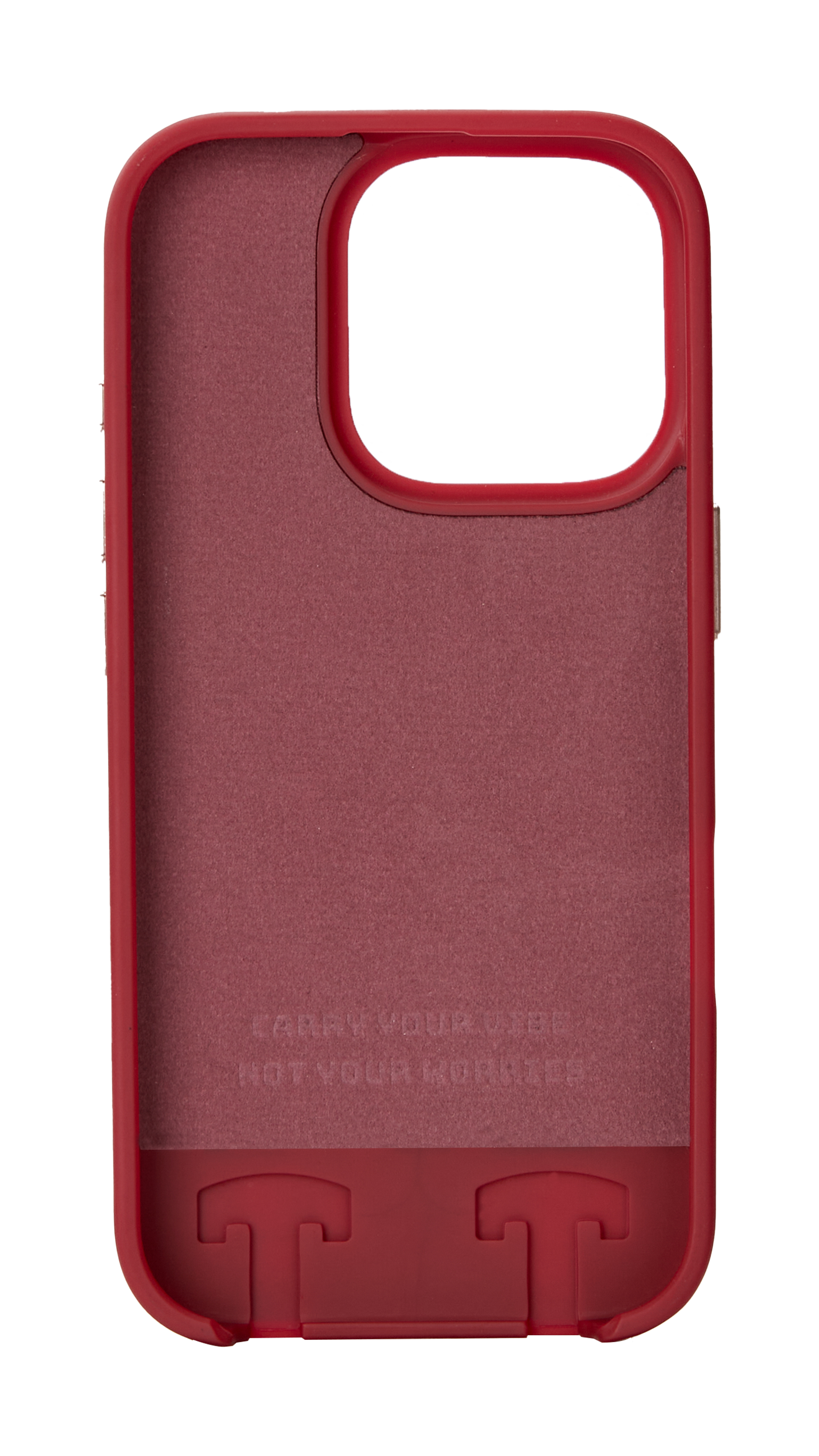 CHERRIES Free Hand Lanyard Case – Cherry Red