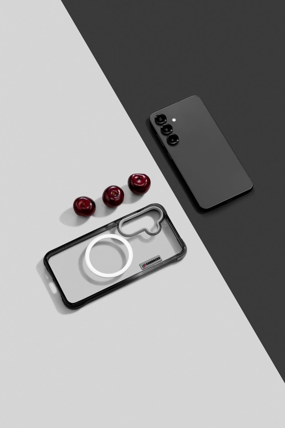 CHERRIES Defender MagSafe Case – Thunder Gray