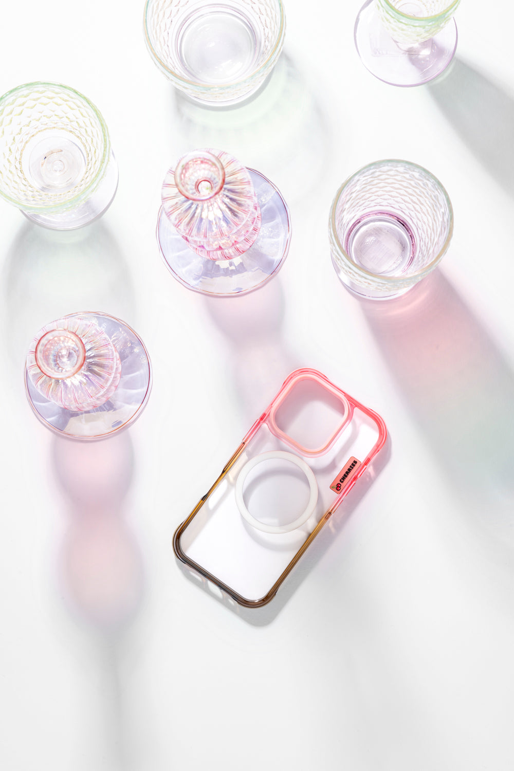 CHERRIES Defender MagSafe Case –  Pink Olive