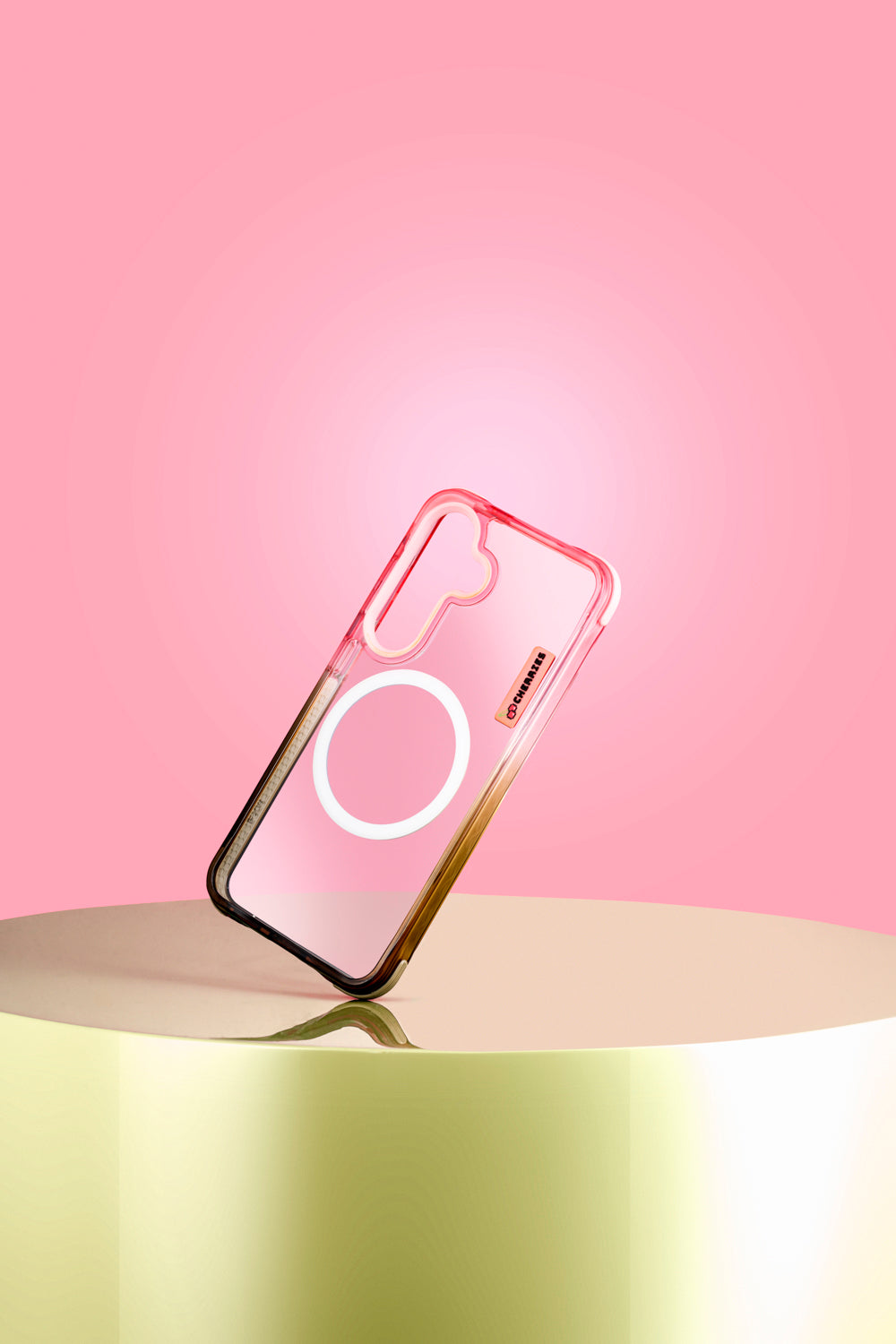 CHERRIES Defender MagSafe Case –  Pink Olive