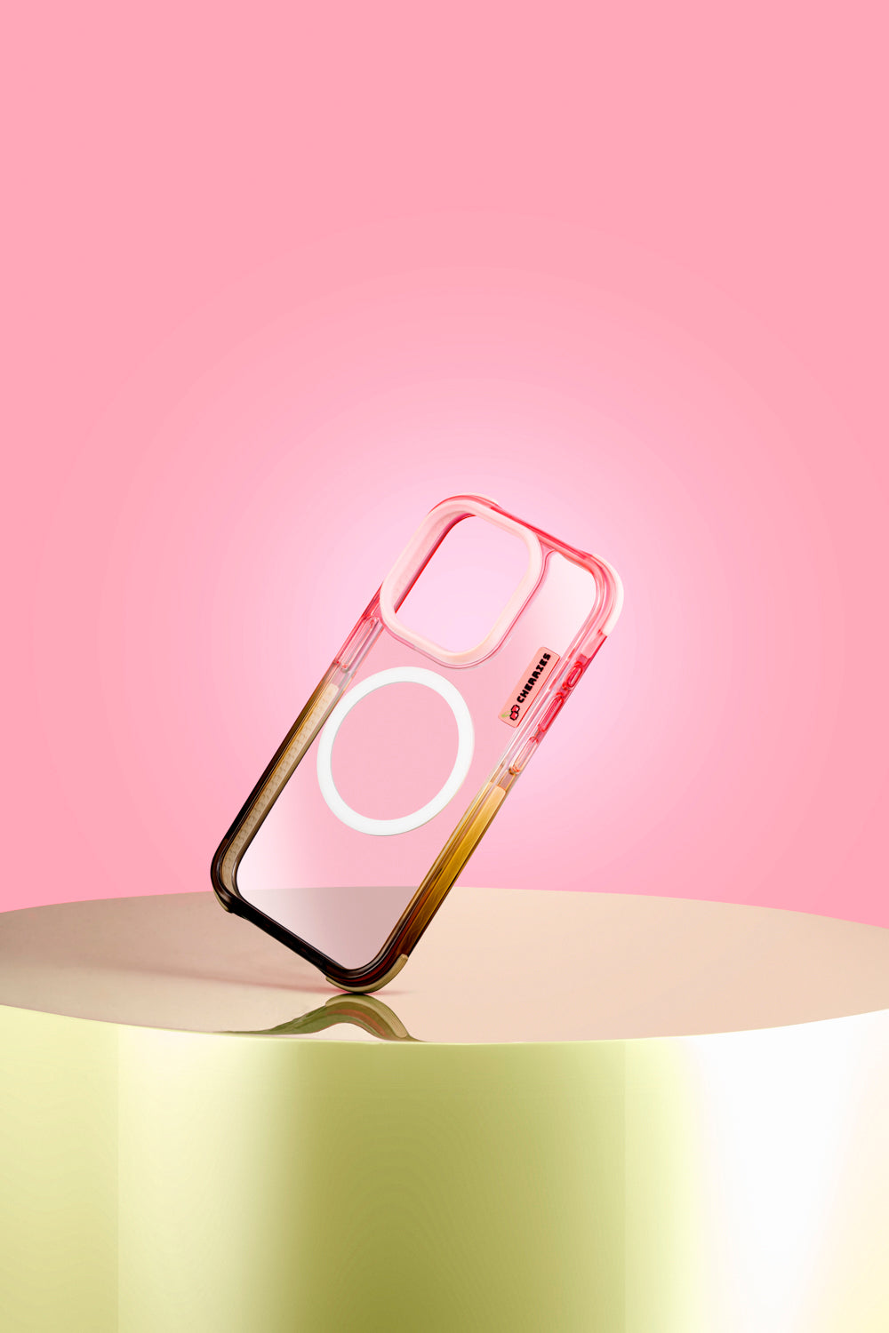 CHERRIES Defender MagSafe Case –  Pink Olive