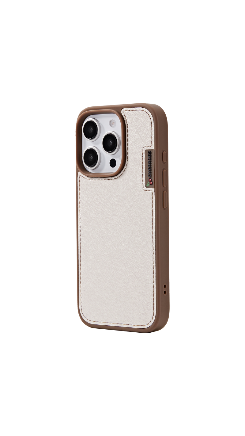 CHERRIES Eco Bean MagSafe Case – Coffee Latte Brown