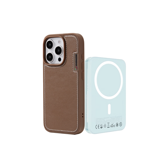 Eco-bean Coffee Brown Cover + MAGSAFE CHARGER