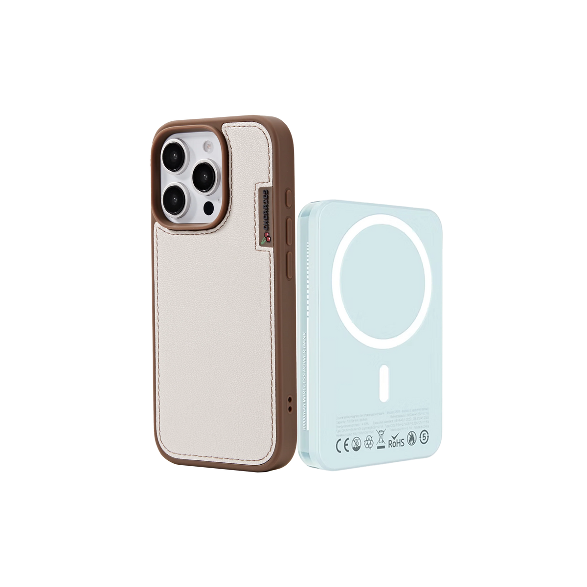 Eco-bean Coffee Latte Brown Cover + MAGSAFE CHARGER