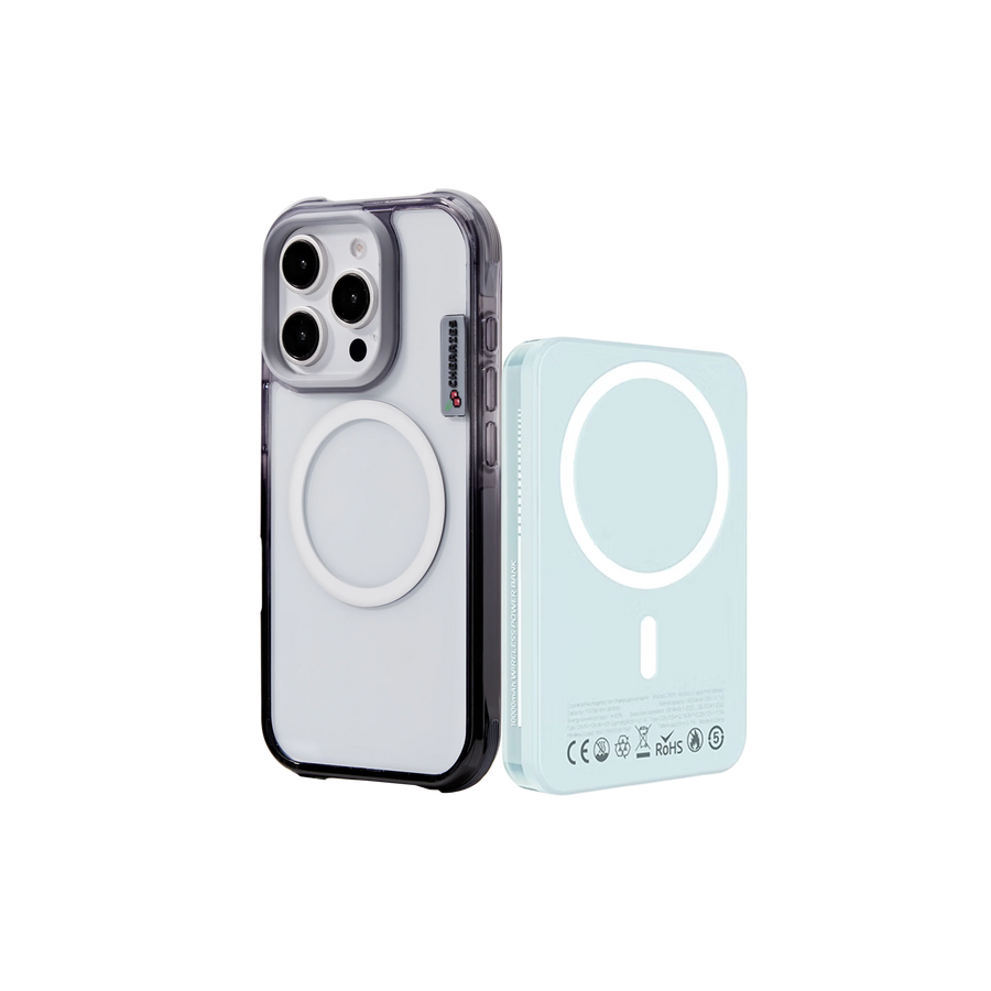 Defender Thundergray Cover + MAGSAFE CHARGER