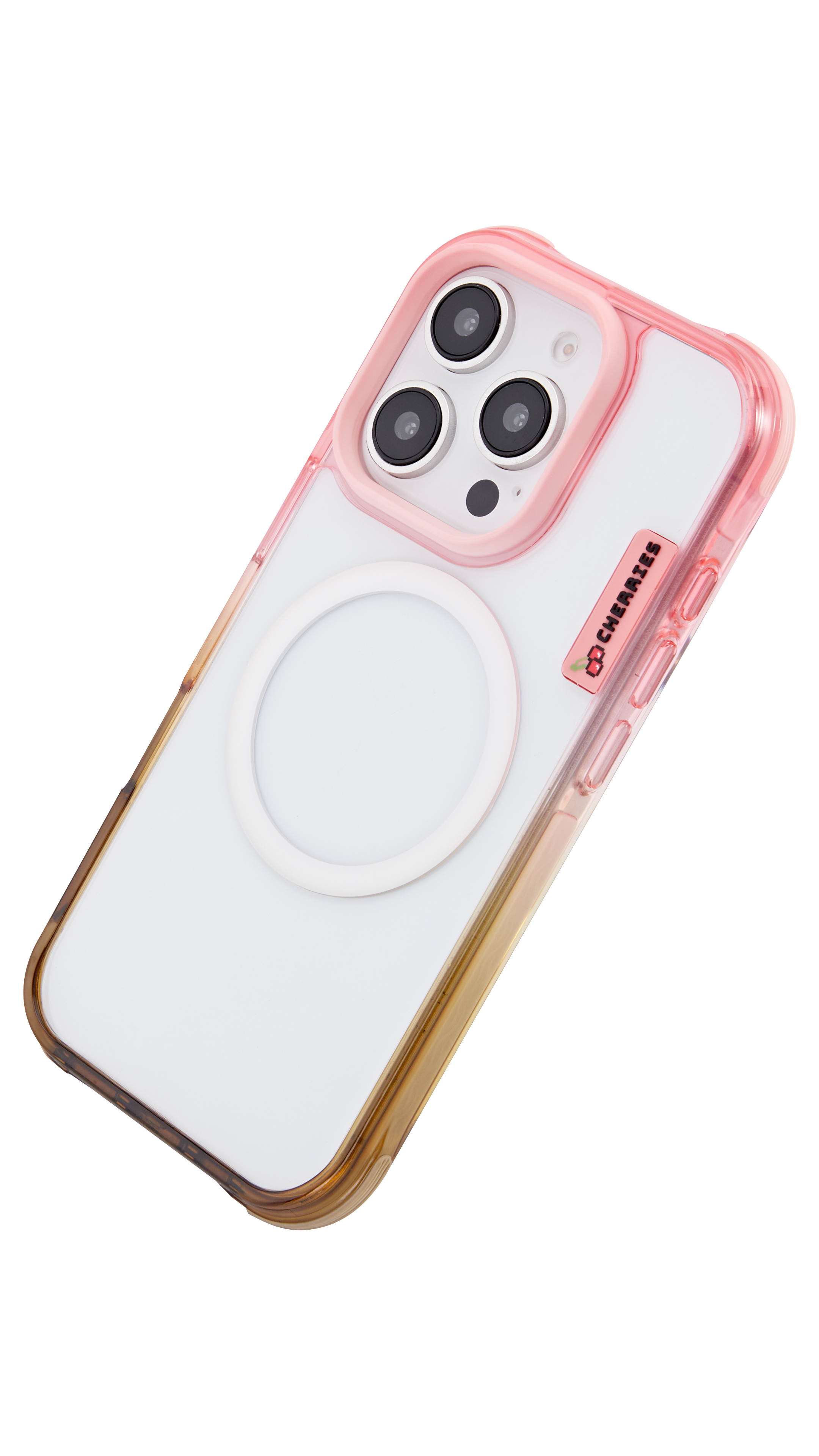 CHERRIES Defender MagSafe Case –  Pink Olive