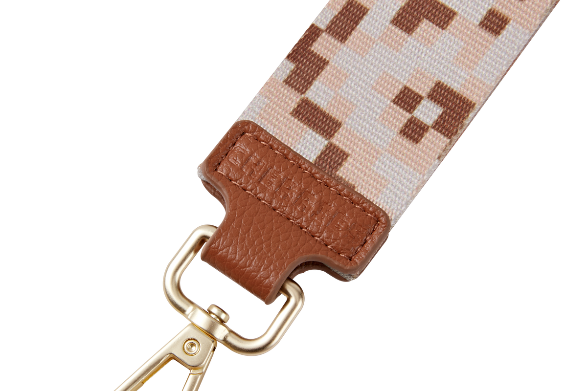 Cherries Wrist Loop – Brown