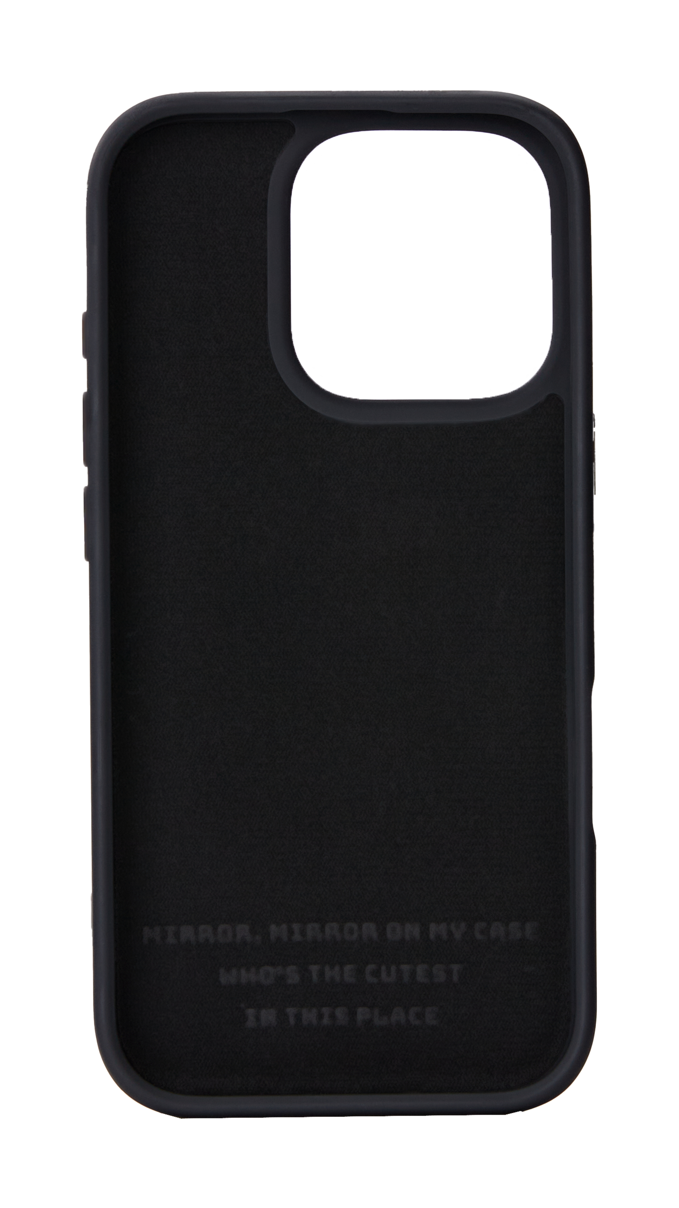 CHERRIES Mirror MagSafe Case – Black