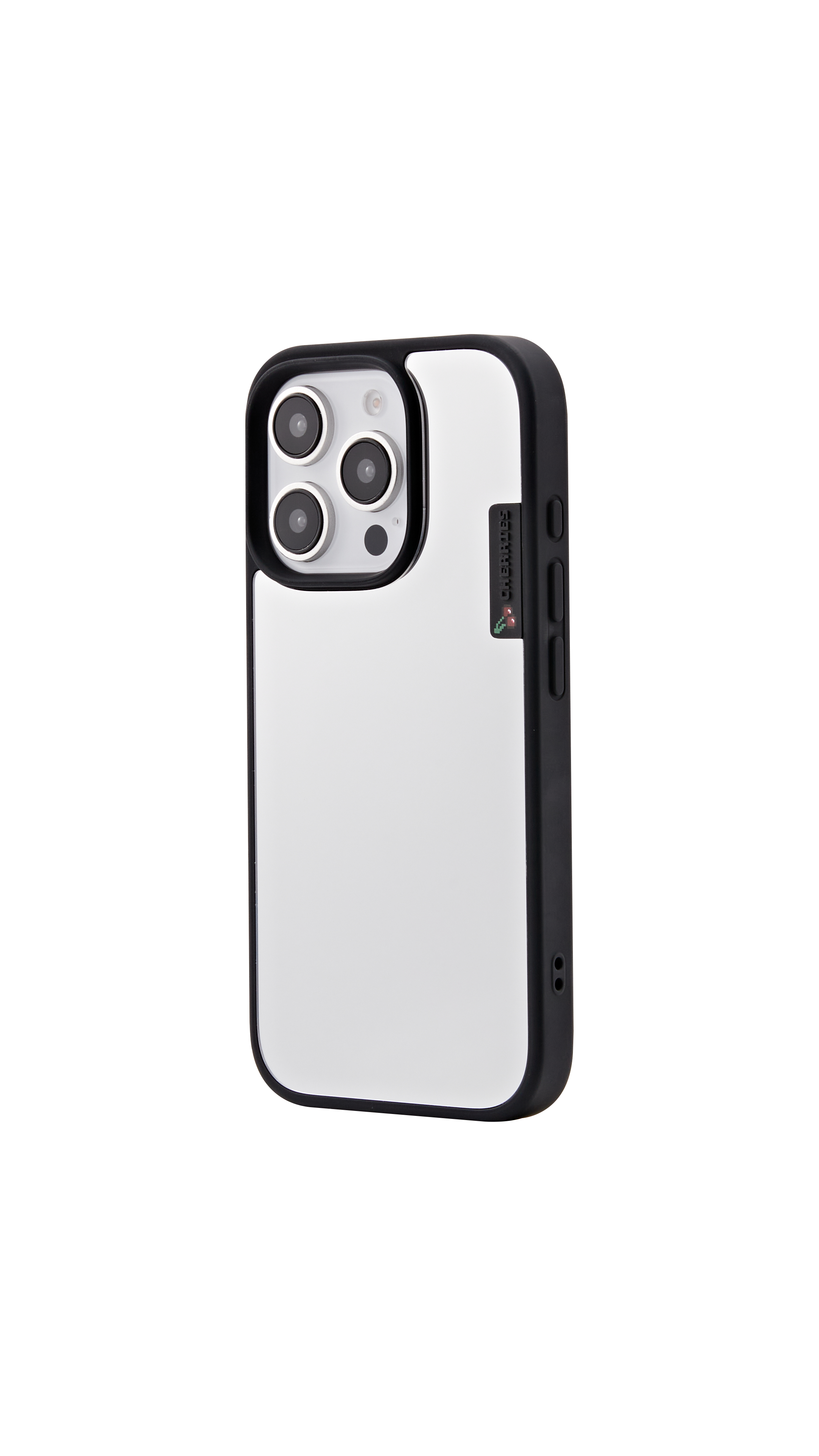 CHERRIES Mirror MagSafe Case – Black