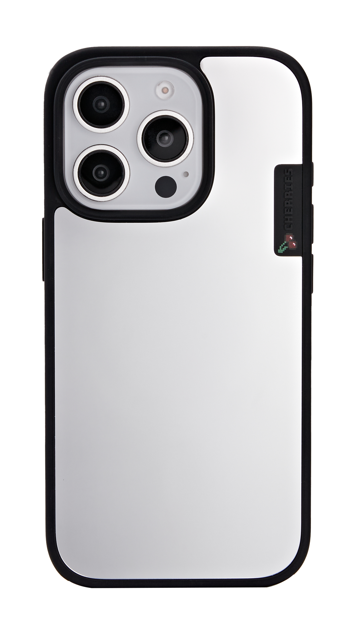 CHERRIES Mirror MagSafe Case – Black