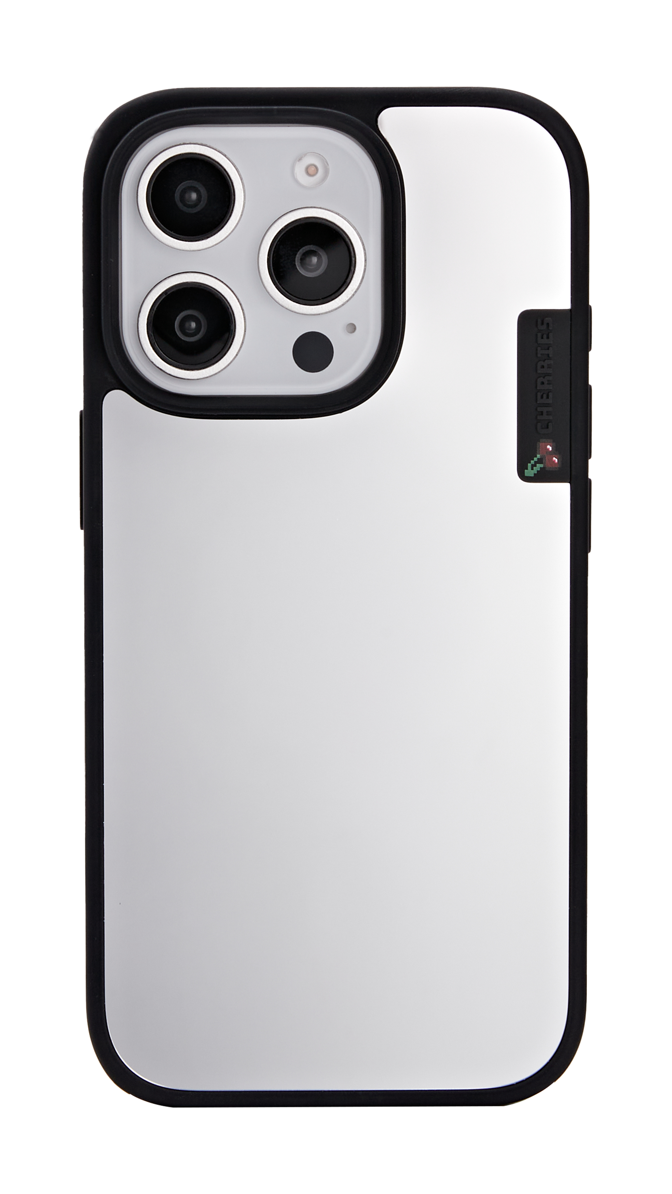 CHERRIES Mirror MagSafe Case – Black