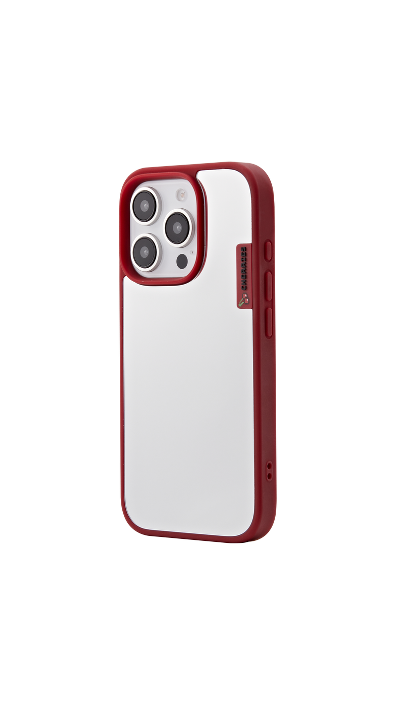 CHERRIES Mirror MagSafe Case – Cherry Red