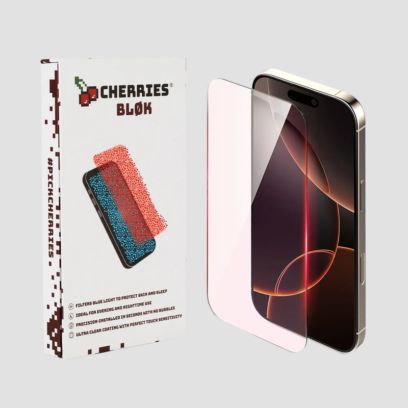 Cherries BLØK Screen Protector