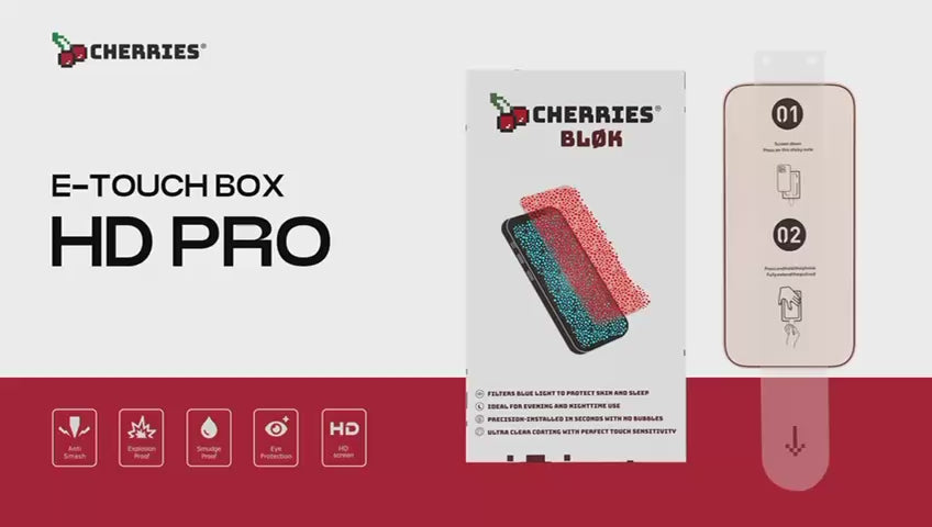 Cherries BLØK Screen Protector